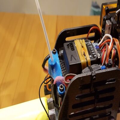 SAB Goblin 700 Antennenhalterung