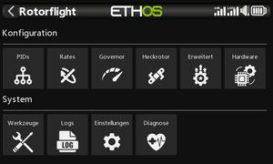 Über die integrierte Loa-Anwendung lässt sich das Vantec problemlos konfigurieren.